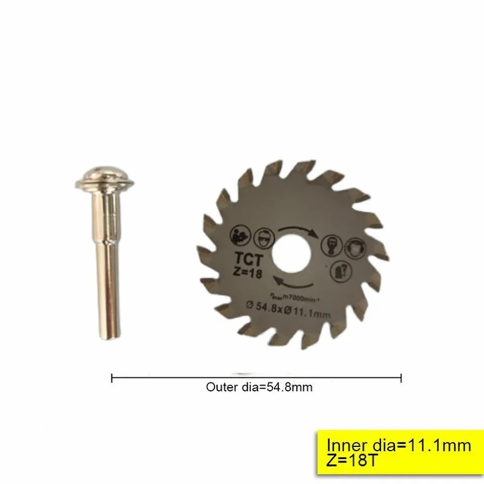 54.8 High Speed Steel Saw Blade Woodworking Saw Blade Mini Slicing Saw Blade High Quality Mini Circular Saw Blade 30T 60T