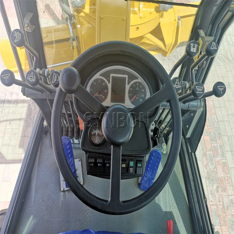 SY130C Small  Motor Mini  Grader  High Performance Road Construction Machine