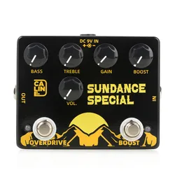 Caline DCP-06 Sundance Special Boost Overdrive Effect Pedal Guitar Accessories Dual Guitar Pedal