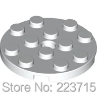 

*Plate 2x2 round w. hole* 20pcsDIY enlighten block brick part No.60474 Compatible With Other Assembles Particles