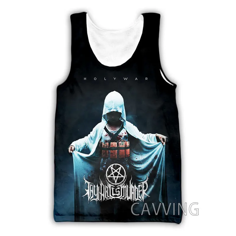 CAVVING 3D Printed  Thy Art Is Murder  Tank Tops Harajuku Vest  Summer Undershirt Shirts Streetwear for Men/women  V01