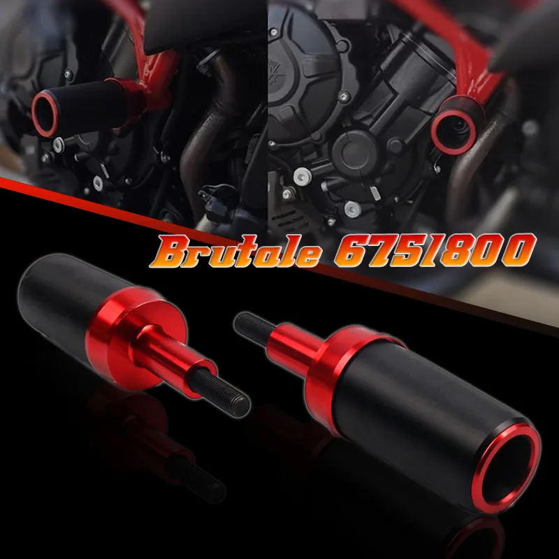 Motorcycle CNC Falling Protection Frame Slider Fairing Guard Crash Pad Protector For MV Agusta Brutale 675 800 Brutale675