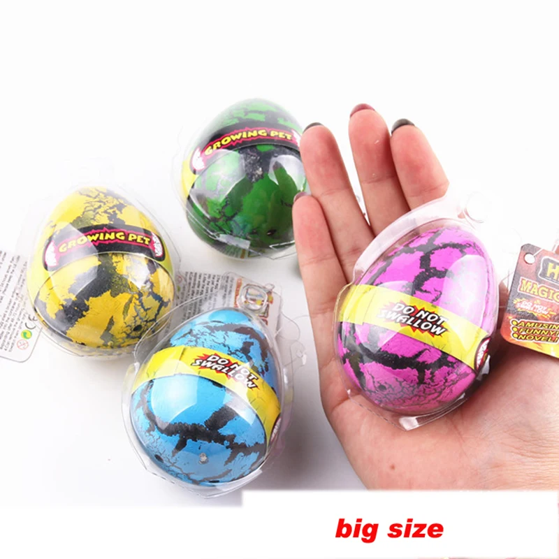 Creative Toy Water Growing Hatching Inflation Dinosaur Egg Model Magic Children Toy Novel Water Egg