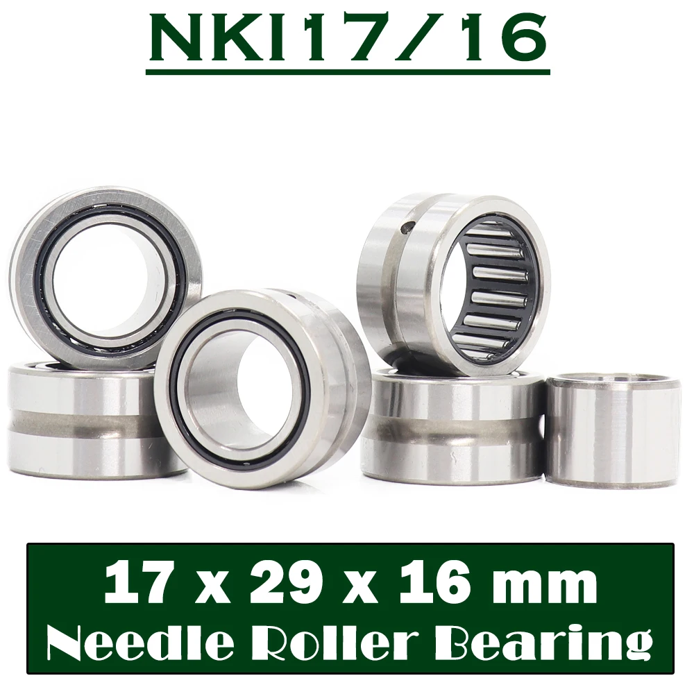 

NKI17/16 Bearing 17*29*16 mm ( 5 PCS ) Solid Collar Needle Roller Bearings With Inner Ring NKI 17/16 Bearing