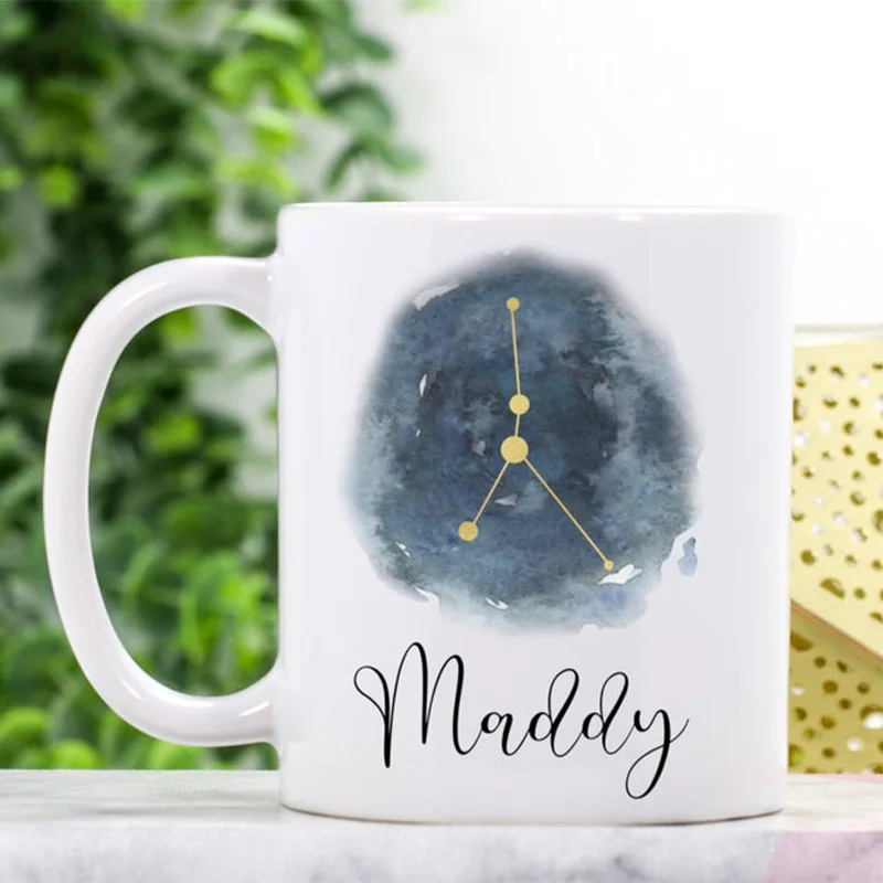 Cancer Mug - Cancer Zodiac Mug - Cancer Constellation Coffee Mug - Cancer Zodiac Gifts - Zodiac Constellation Mug - Zodiac Gifts