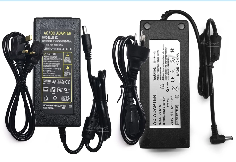 DC 5V 12V 24V Adapter Power Supply AC 100V-240V 1A 2A 3A 5A 6A 8A 10A Charger Converter Adaptor For 5050 LED Strips Light Lamp