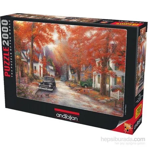 Anatolian Memories Street-2000 Piece Jigsaw Puzzle