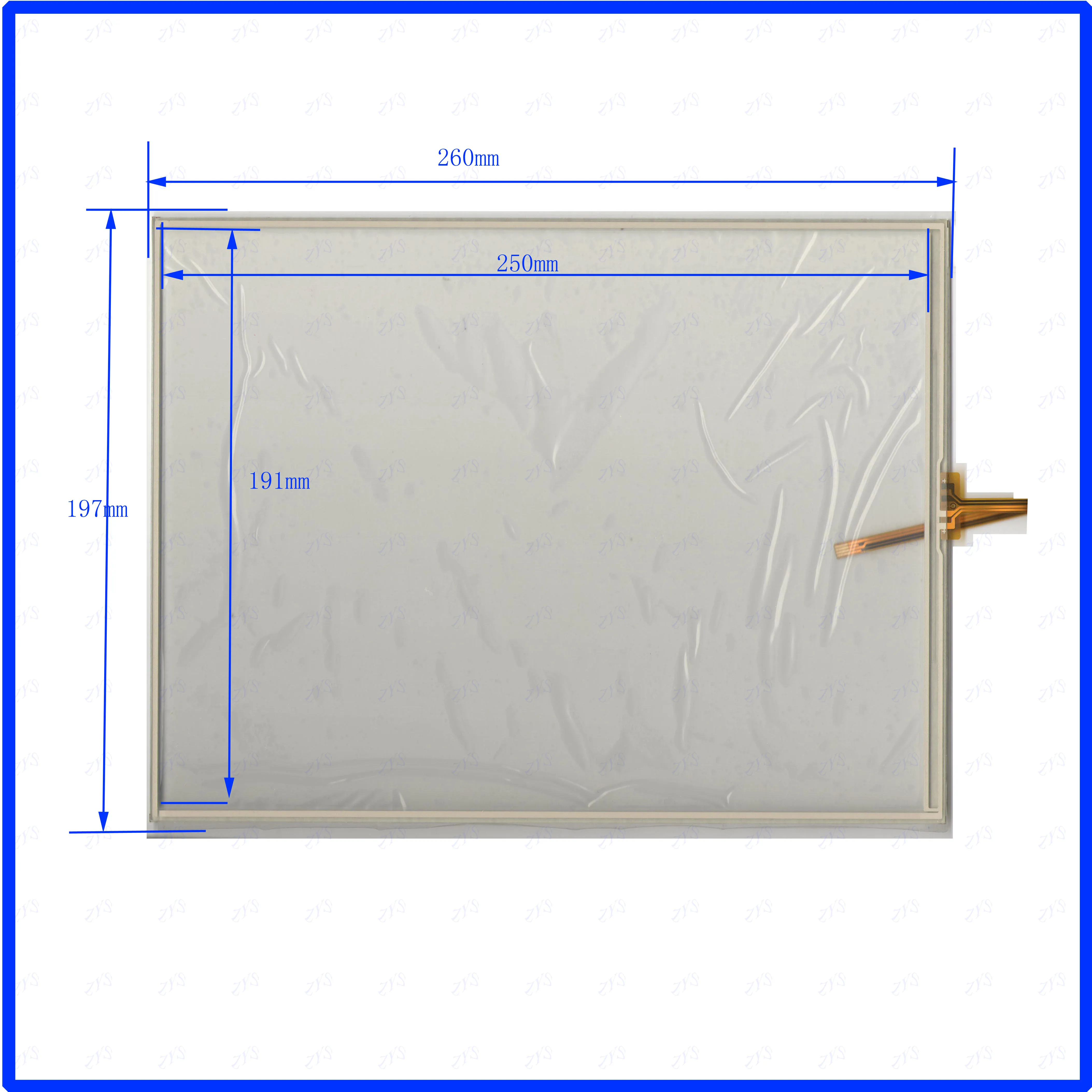 

ZhiYuSun New KDT7250 260*197mm 10.4inch 4lines KDT-7250 Touch Screen Touch Panel Glass Replacement KDT7250