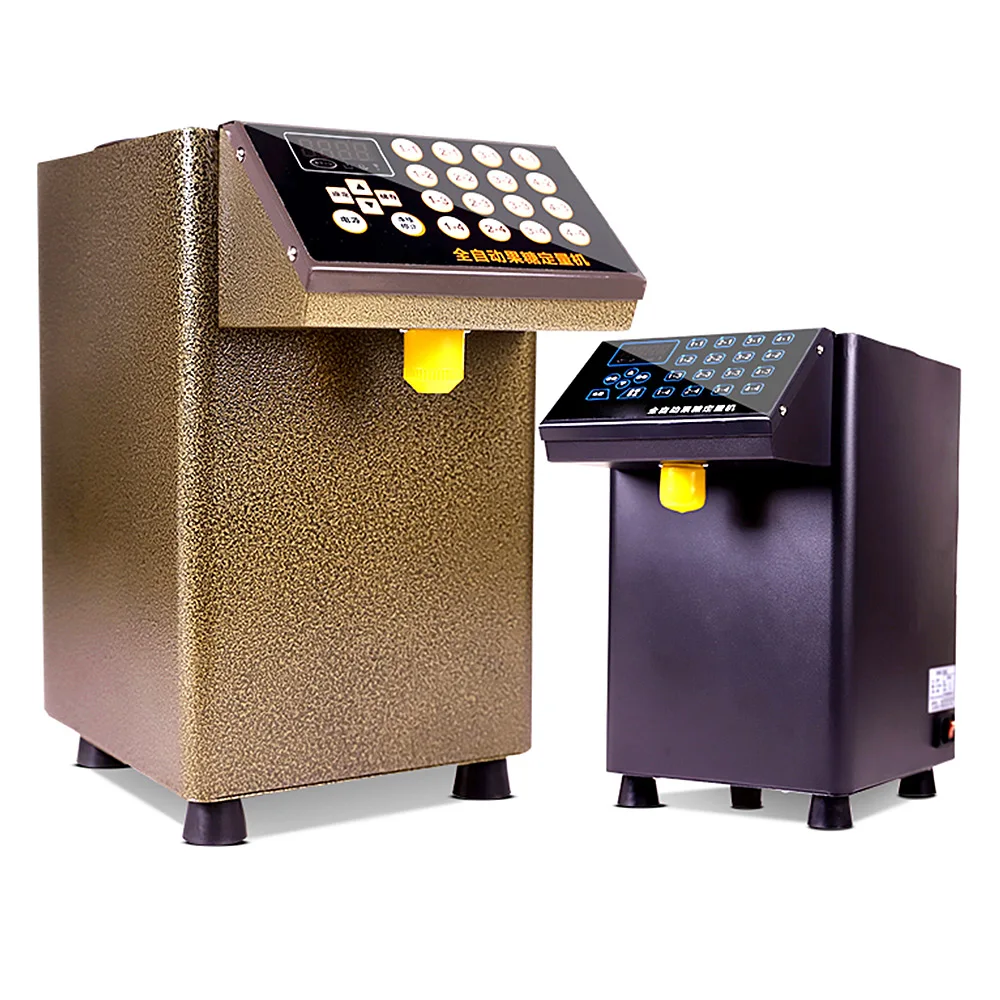 Fructose quantitative machine Commercial Special equipment for milk tea shop Full set Automatic fructose meter 16 grid