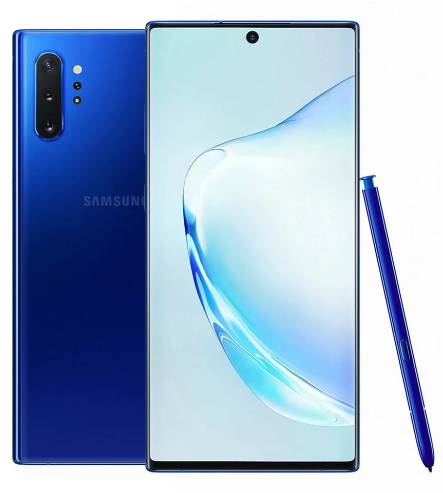 Samsung Galaxy Note10+ 本体 Samsung Galaxy Note10+ Plus Cell Phones, 256GB, Unlocked, Black
