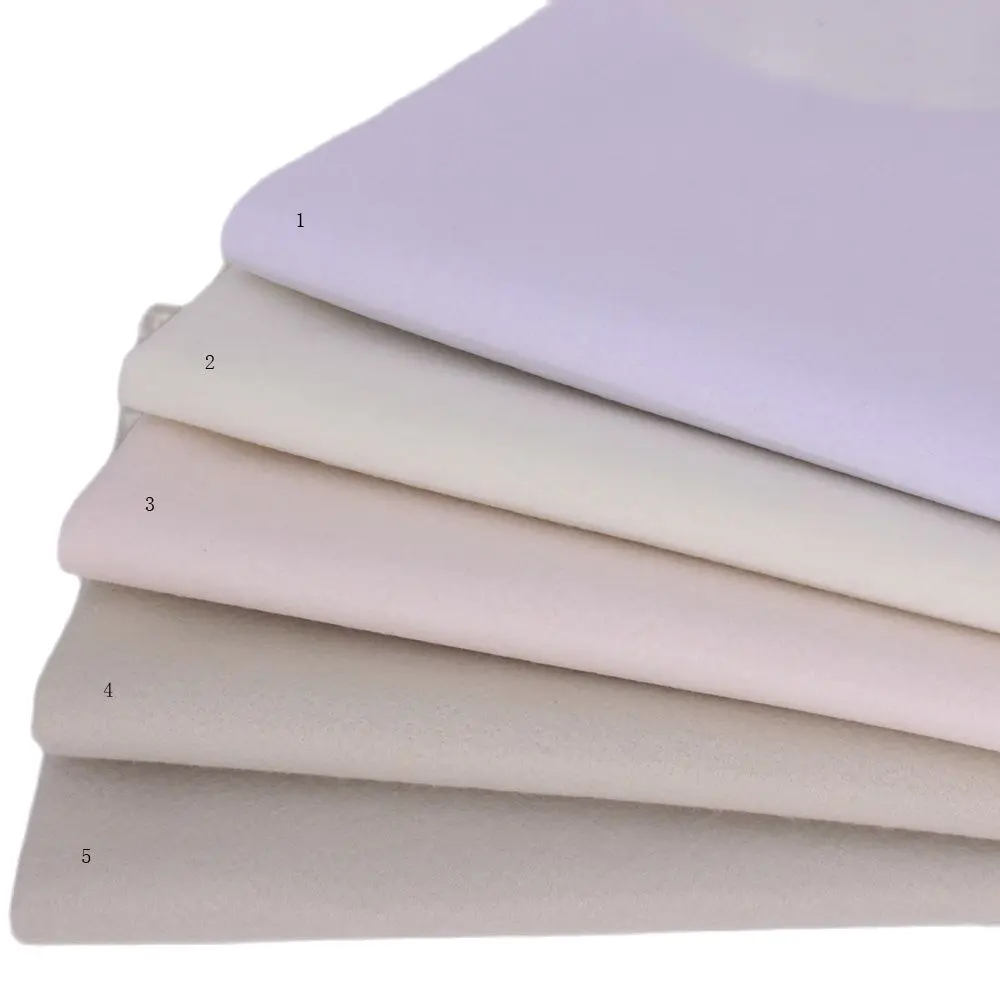 White&Beige Series Soft Felt Fabric,High Density,For Needlework DIY Sewing Dolls Crafts Non-woven Cloth 1 Pcs 45cmx110cm