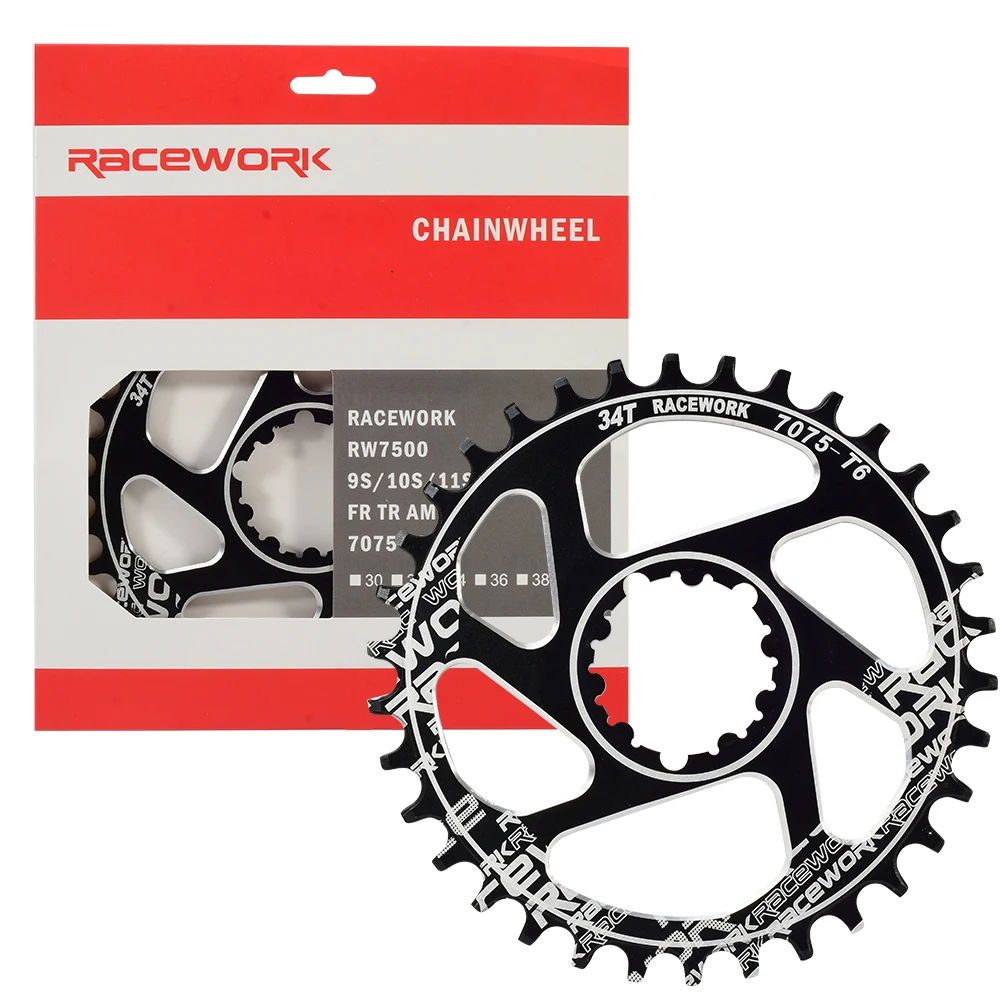 MTB Mountain Bicycle Chainring 30/32/34/36/38T Narrow Wide Chainwheel Single Speed Crankset Crank For Sram GXP XX1 X9 XO X01