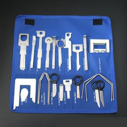 38 Pcs tool Car Stereo Radio Removal Tool Key Kit For Kenwood Clarion Sony Blaupunkt Philips Pioneer Panasonic JVC Ford Audi VW
