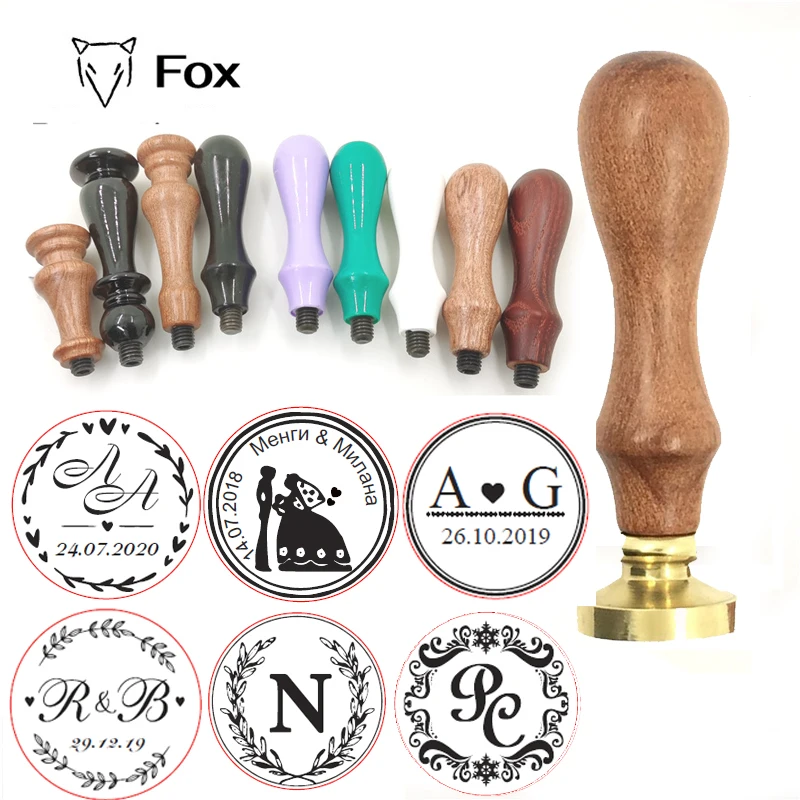 맞춤형 디자인 장식 화환 이름, 결혼식 맞춤형 왁스 스탬프, 초기 빈티지 왁스 스탬프, DIY 고대 레트로 스탬프 도장 