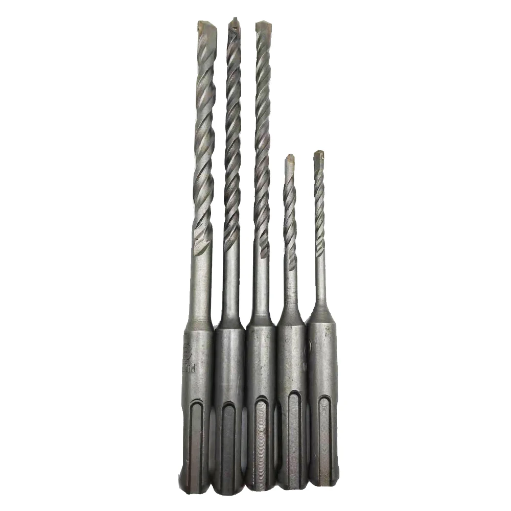 Mới 1 Hộp Bê Tông Mũi Khoan Bê Tông SDS Plus Mũi 4Mm 5Mm 6Mm 7Mm 8Mm Tường Gạch khối Búa Điện Nề Khoan Bits