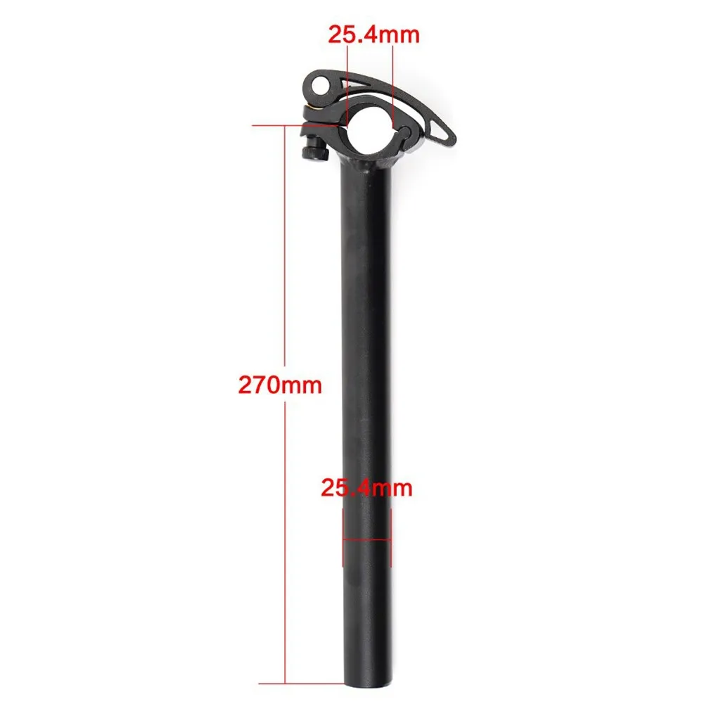 Bicycle Folding Handle Bar Stem Quick-release Bike Adjustable Front Risers Durable Aluminum Alloy  Folding Head Tube Bikes Parts