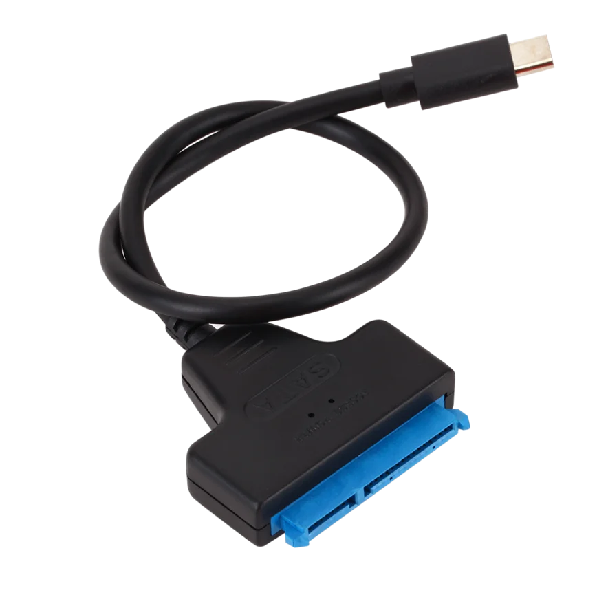 Convertidor USB 3,1 tipo C a SATA, Cable adaptador para disco duro de 3,1 pulgadas, SSD, Cable de disco duro de alta velocidad