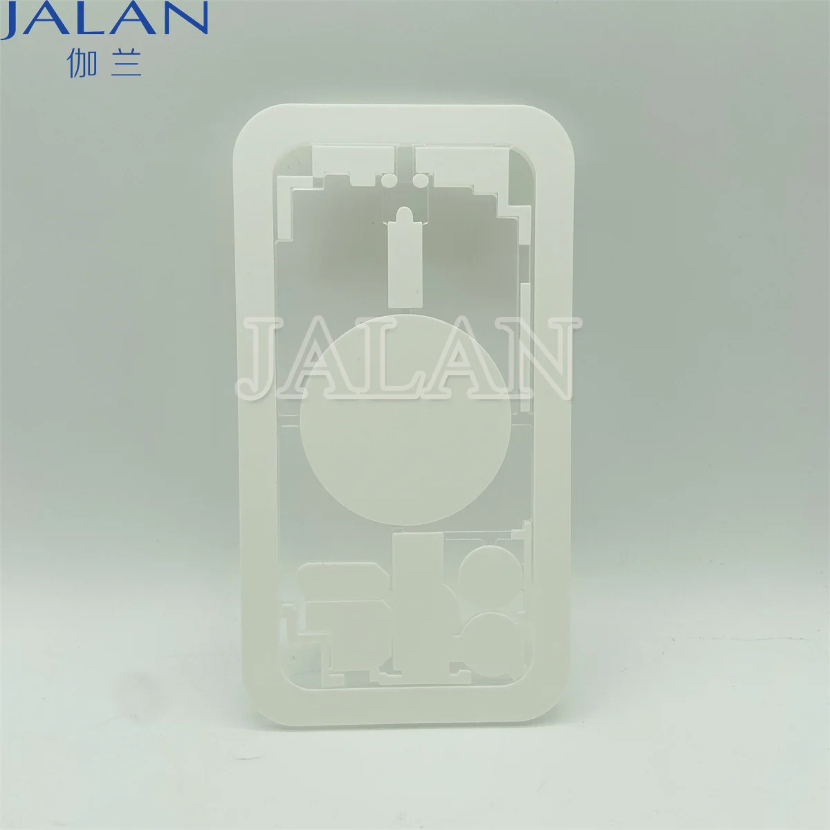 M-Triangel iP8-15 Pro Max Protective Mold For Laser Machine Working Separating Back Housing Glass No Hurt Camera Lens