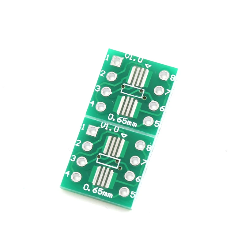 20szt SOP8 TSSOP8 SSOP8 do DIP8 Transfer Board DIP Pin Board Pitch Adapter