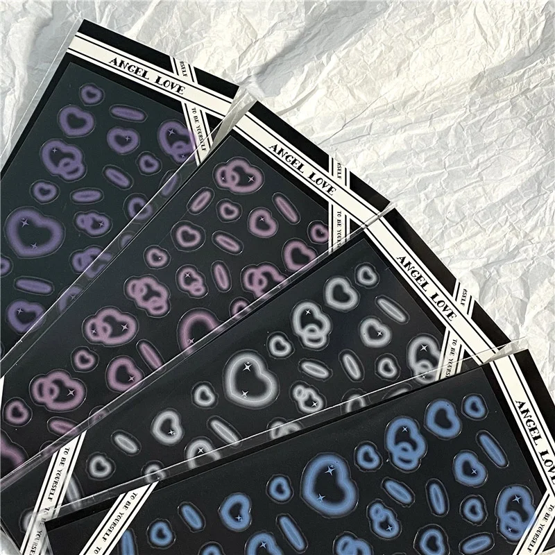 Korean Ins Angel Love Colorful Cute Stickers Envelope Card Sealing Paster Creative Hand Account Stationery Decorative Sticker