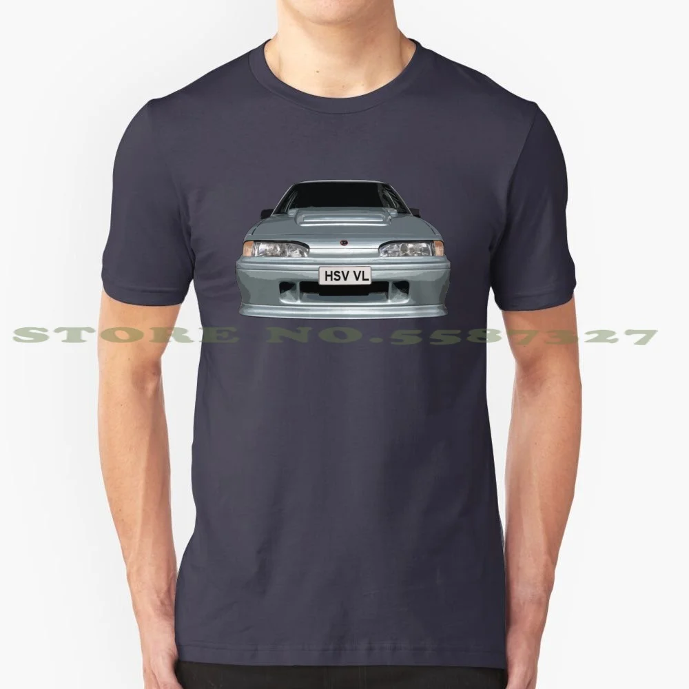 Hsv Vl Walkinshaw 100% Pure Cotton T-Shirt Muscle Streetmachine Holden Hsv Vl Commodore Walkinshaw Motorsport Cars Touring