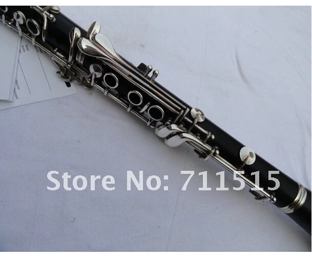 Black Nickel Plated Buffet 1986 B12 Student Bb Bakelite Clarinet Beginner Music Instruments with 16 Closed Holes + 1 Reed + Case