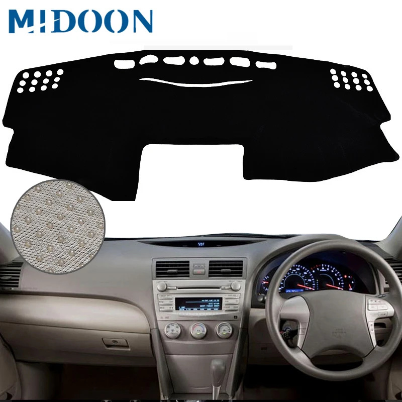 Dla Toyota Camry Board Cover Pad Carpet 2007 2008 2009 2010 2011 Car Dashboard Cover Dash Mat Dash Pad DashMat
