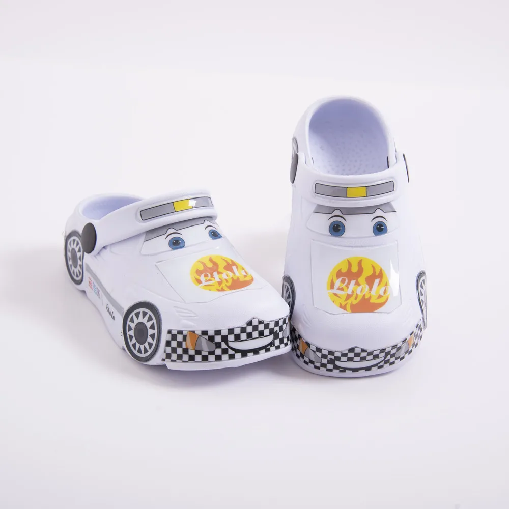 2023 New Kids Mules Children Baby Boys Girls Toddlers Car Sandals Summer Clogs Slippers Shoes EU 23 24 25 26 27 28 29 30