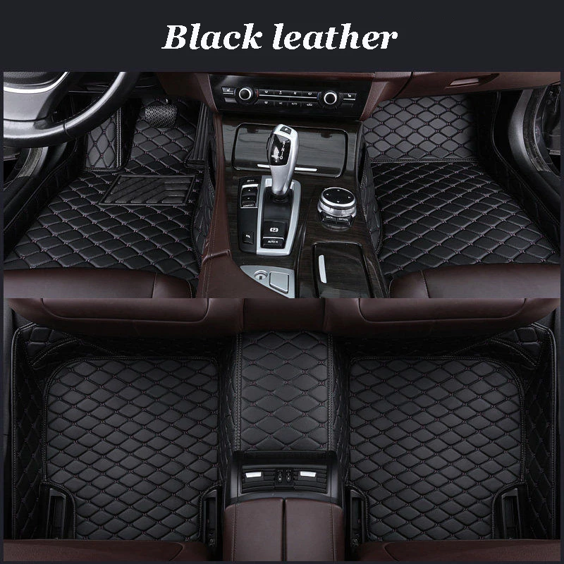 Custom car mats for Suzuki S-cross 2014 2015 2016 2017  Waterproof and wear-resistant leather carpet Car Accessory