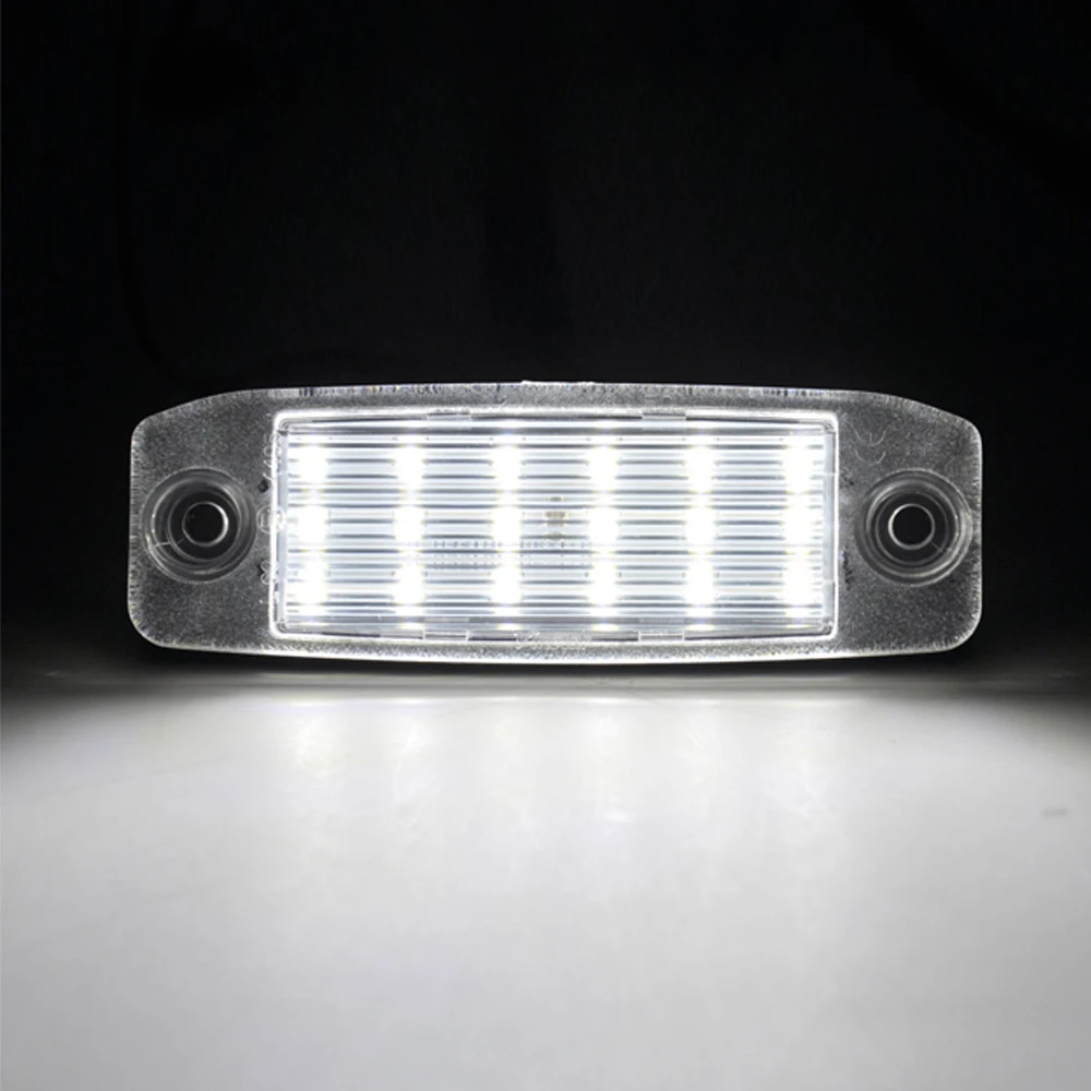 For Hyundai Tucson 2005-2009 Car Rear  white LED license plate light number plate lamp