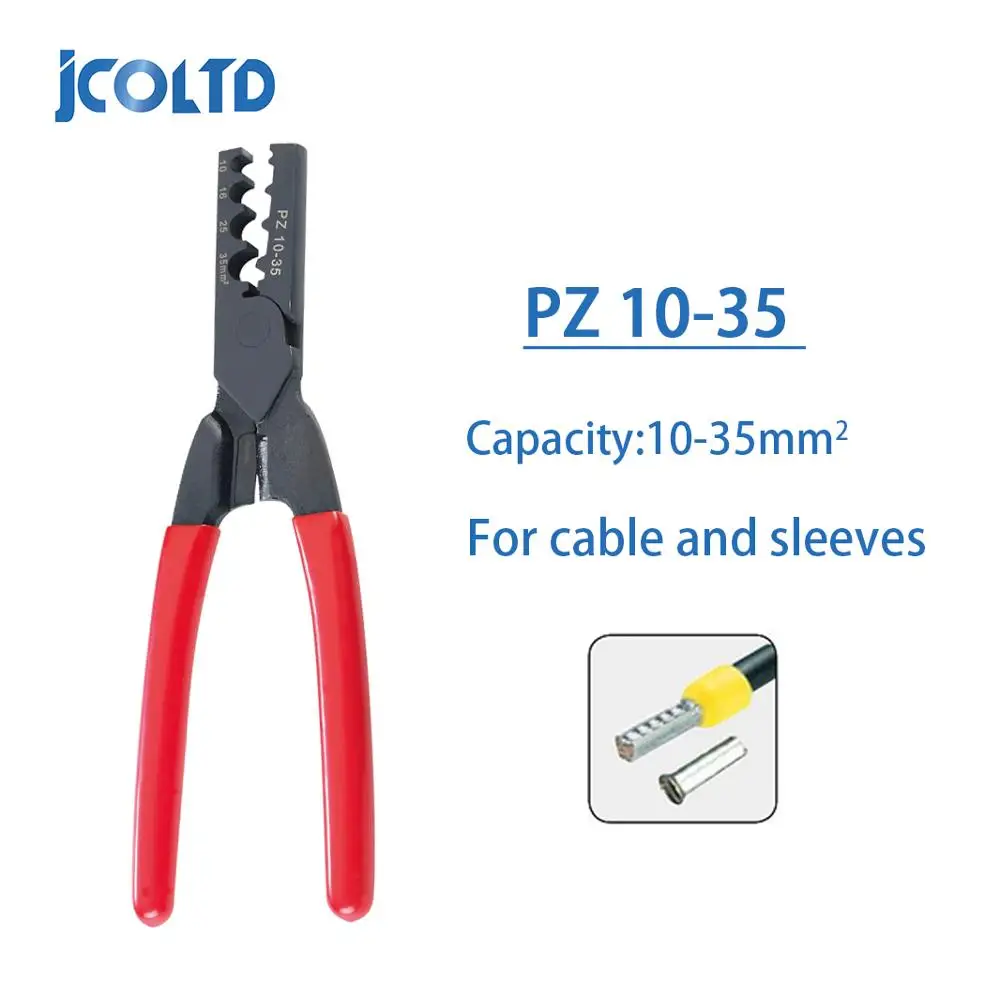 Crimping Tube Terminal Pliers 0.25-35mm Mini Crimper Pliers electrical Terminal Crimping Tools