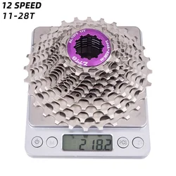 Ultralight CNC Road Bike 12 Speed 11-28T SLR2 Cassette 12s Bicycle Flywheel 12V K7 Sprocke For Shimano or Sram RED Road Cassette