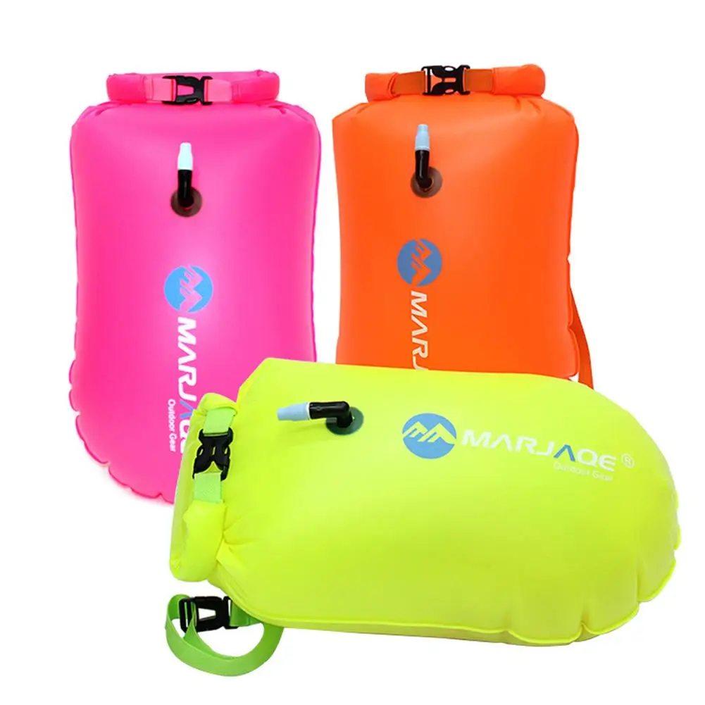 20L Swim Float Premium Waterproof Iatable Dry Bag Swimming Buoy Anti-drowning Beach Bag With Storage For Open Water Swimmers