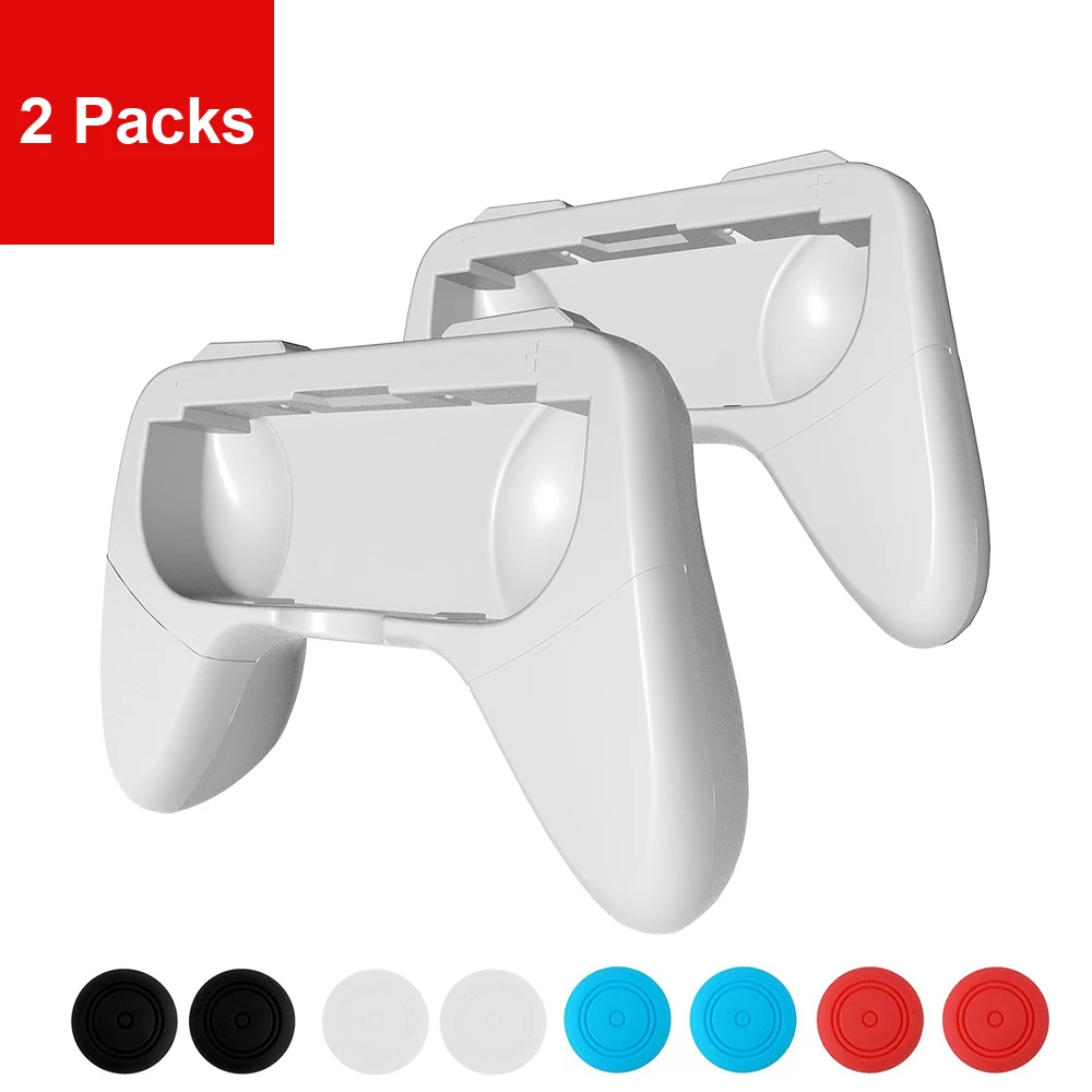 اكسسوارات نينتندو سويتش ، مقابض مقابض لعجلة القيادة ، قبعات جوكون للتبديل NS Oled غمبد ، محمولة مانعة للانزلاق