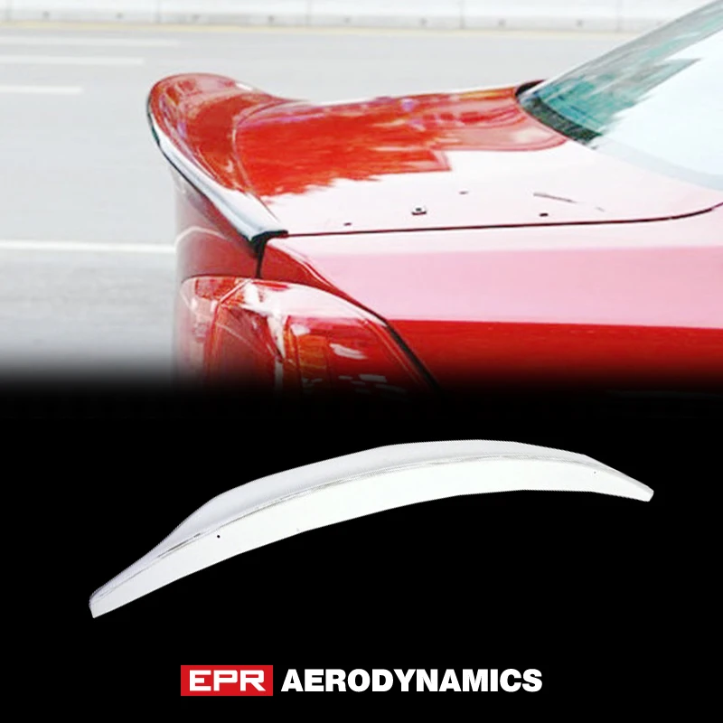 

Car Styling for Mitsubishi Evolution EVO 10 FRP Fiber Glass Unpainted Duckbill Rear Trunk Spoiler Wing In Stock