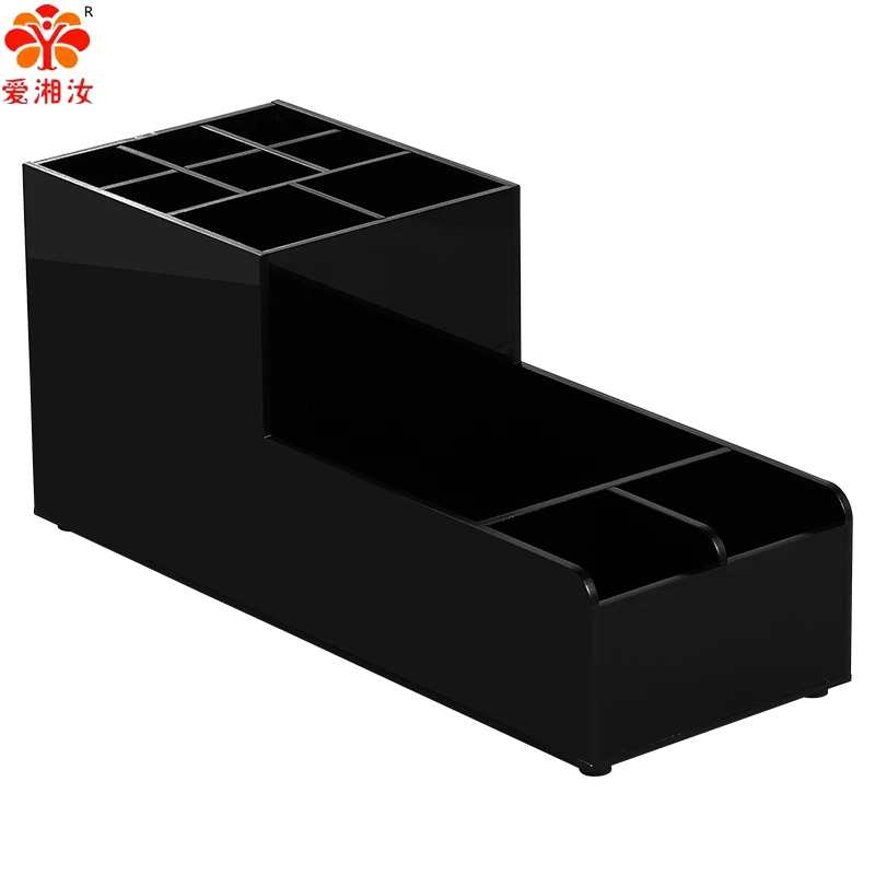 

Black HK Milk Tea House Kit Acrylic Box Bar Gadget Cocktail Accessories Set Kitchen Bartenders Supplies Storage Holder