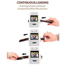 35mm Film Scanner 22MP LCD Converter Russian Support #3