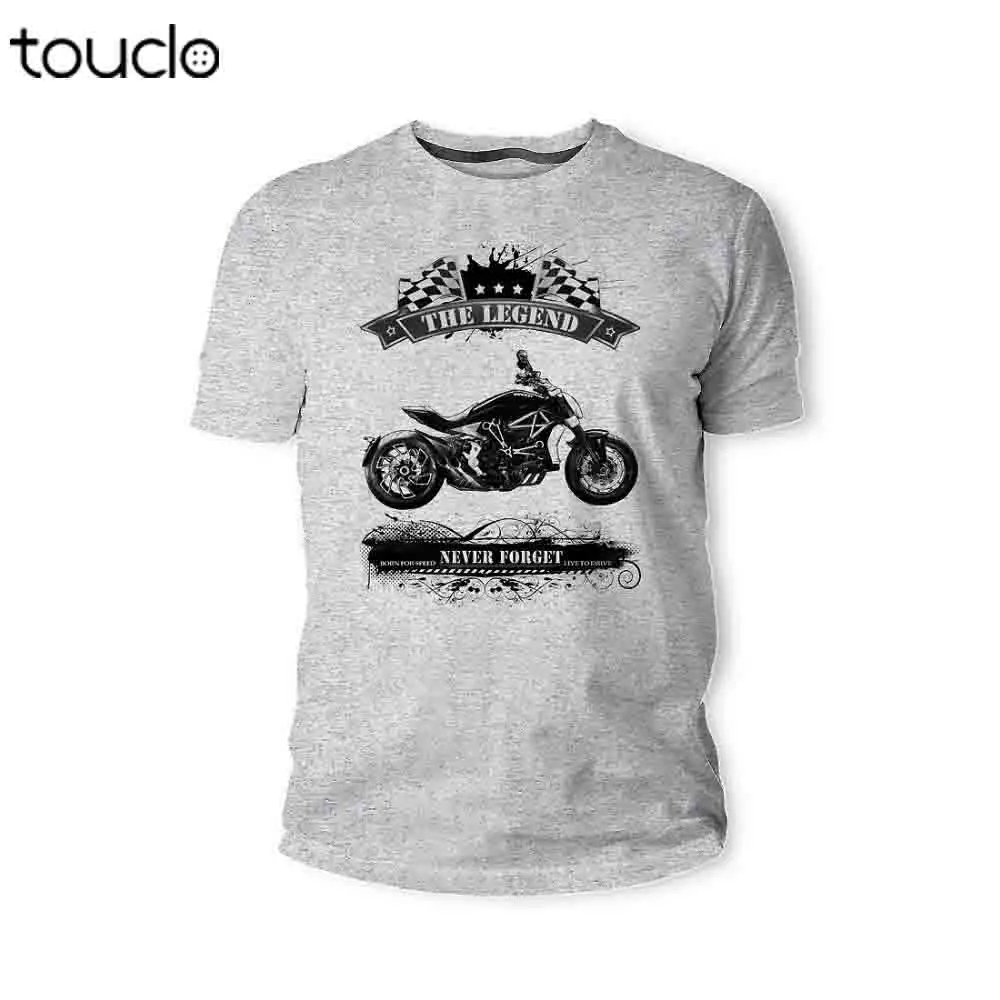 Classic  Motorcycle Fans Xdiavel_Cruiser Classic Vintage Cars New 2019 Summer Style Man Print T-Shirt Hipster Cotton