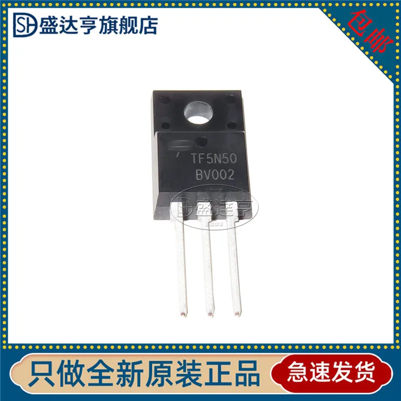 10Pcs/Lot AOTF5N50  TF5N50  TO-220F  MOSMOS Triode 5A 500V