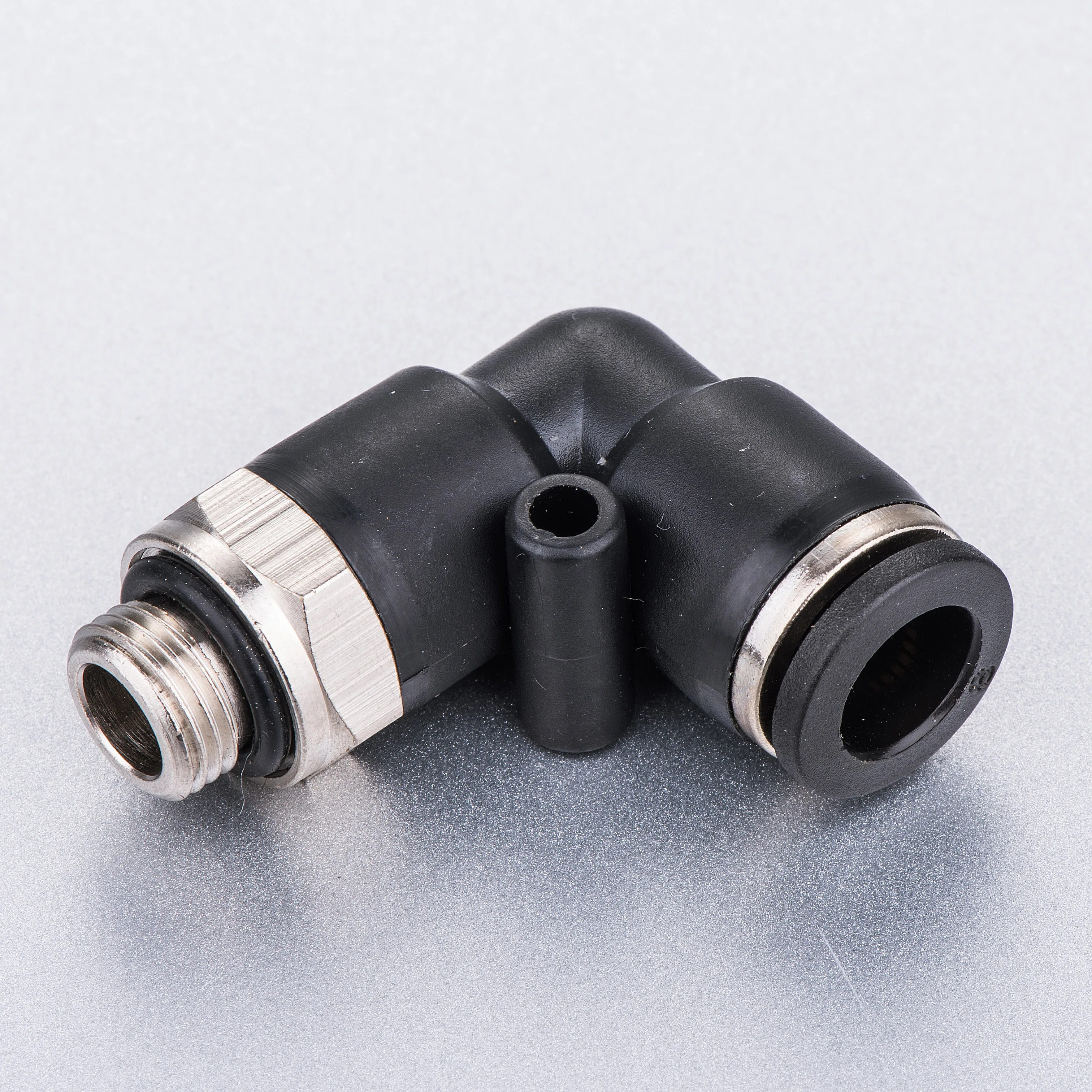 

PL-G 1/8'' 1/4'' 3/8'' 1/2" Male Elbow BSPP Thread-4 6 8 10 12mm air tube Pneumatic fittings quick push in connector