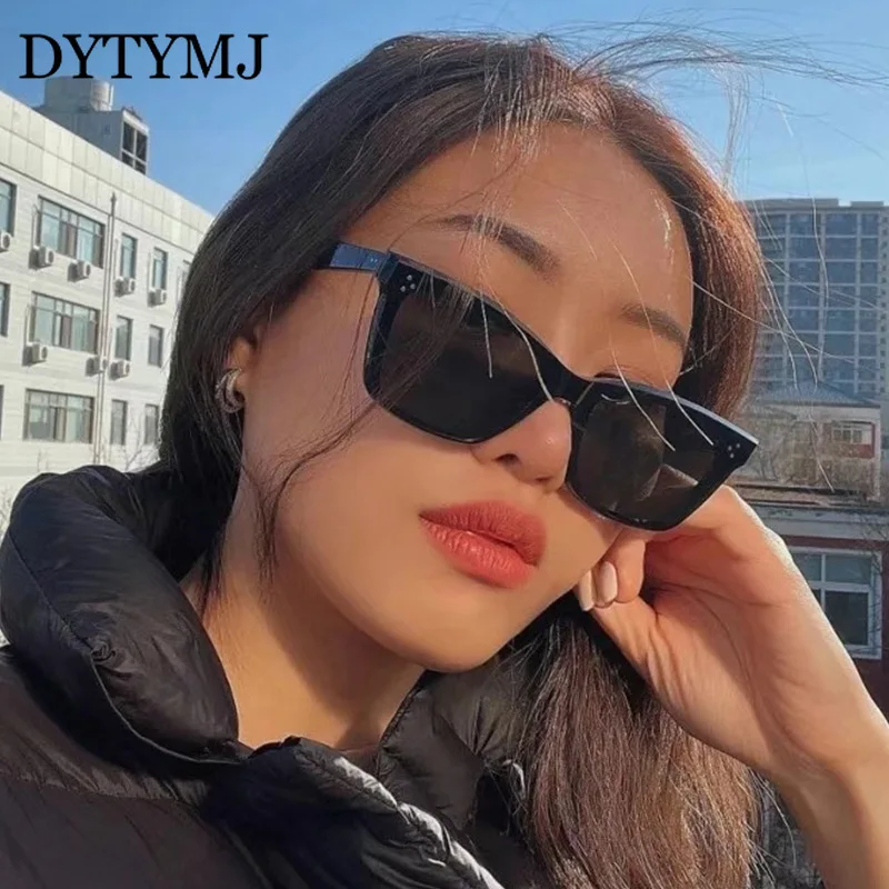 

DYTYMJ New Cat Eye Sunglasses Women/men 2022 High Quality Mirror Sun Glasses for Men Vintage Shades for Women Gafas De Sol Mujer