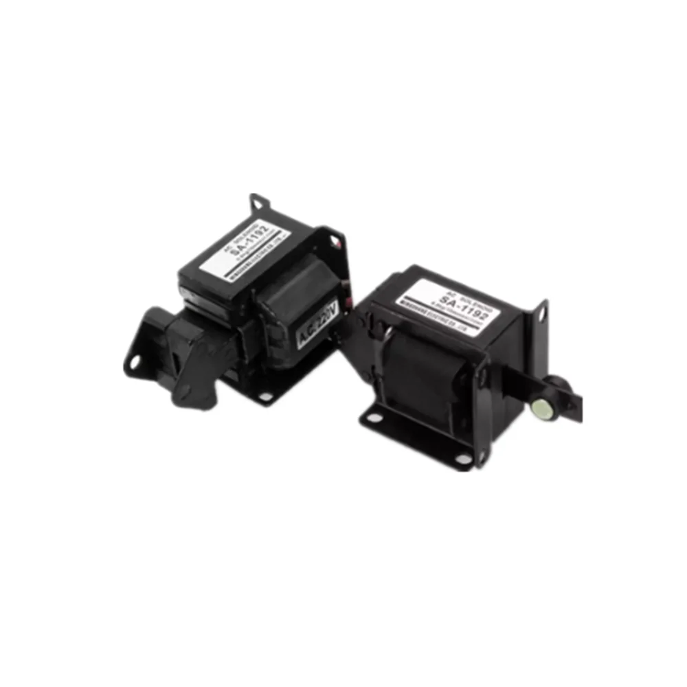 

1PC SA-1192 Stroke 10mm AC Tractive Solenoid Electromagnet AC110V/ AC 220V 0.8KG