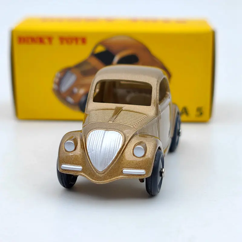 

Atlas 1:43 Dinky Toys 35A For Simca 5 Brown Miniature Diecast Models Car Limited Collection Auto Gift