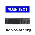 blue iron on