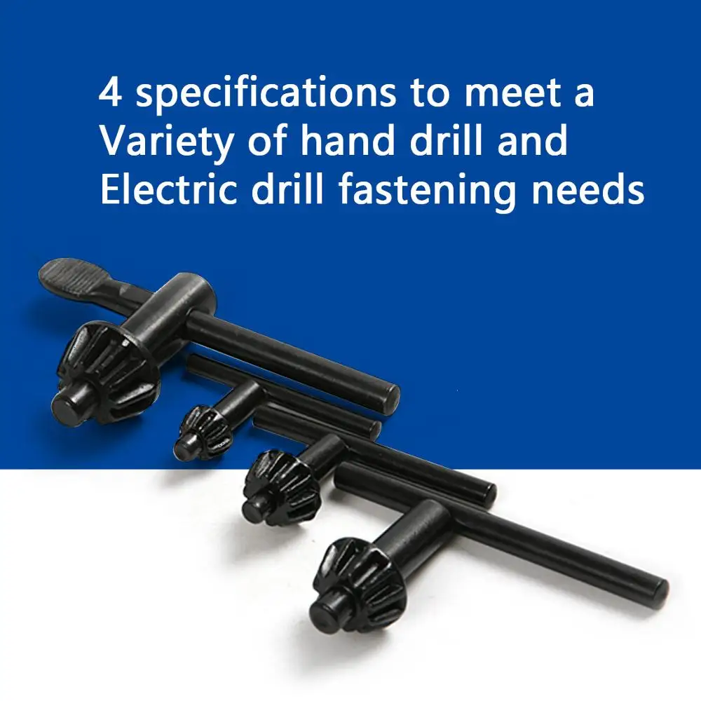 

4pcs/Lot Electric Hand Drill Chuck Wrench Tool Drill Chuck Keys Power Tools Accessories 10mm 13mm 16mm 20mm Mounted Drill Chuck