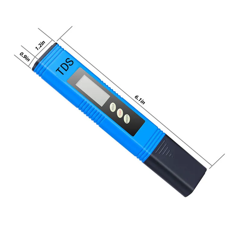 

Digital TDS Meter Tester Thermometer Pen Water Purity PPM Filter Hydroponic for Aquarium Pool Water Monitor Water Meter