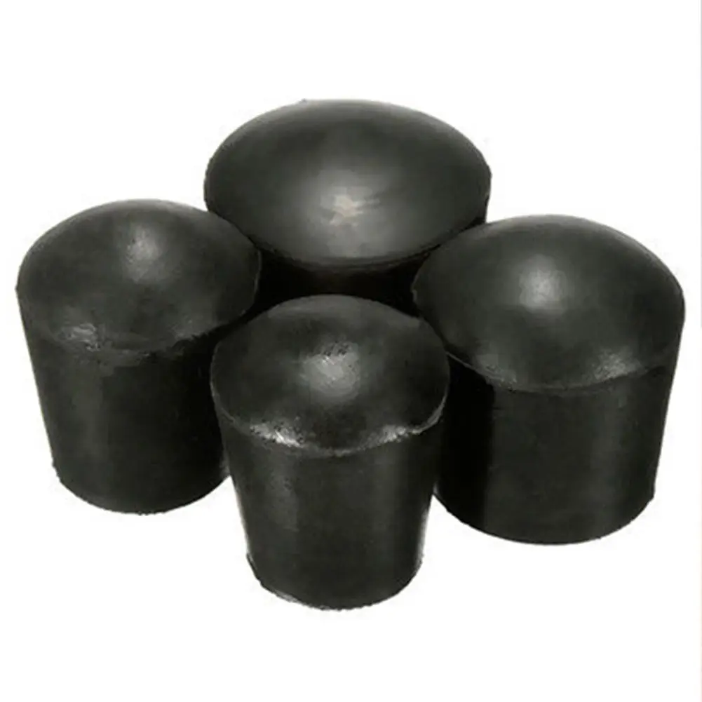 4pcs/set Rubber Protector Caps For Home Chair Table Furniture Feet Leg Anti-scratch Cover Furniture Accessory Patas Para Mueble