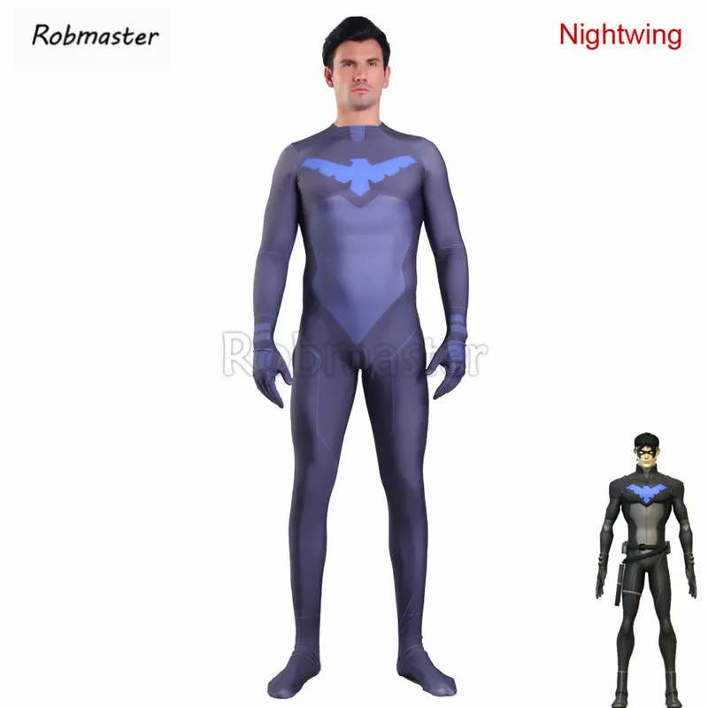 Młoda sprawiedliwość Aqualad czarna błyskawica Robin geo-force Cosplay kostiumy Zentai body Kid Flash Nightwing Halloween kid Costume