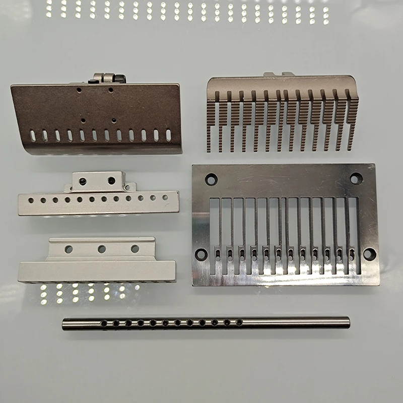 Q X YUN Sewing Machine Parts SIRUBA VC008 1/4*12N Separate Multiple Needles Gauge Set