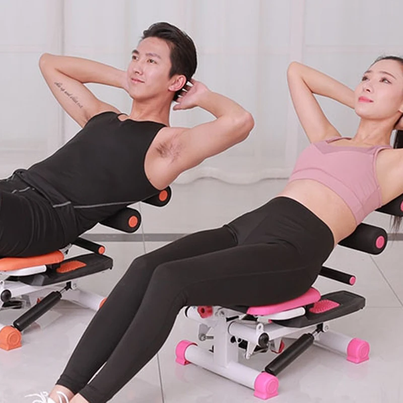 Multifunctional lazy abdomen stepper sit-ups auxiliary fitness equipment home weight loss stovepipe waist Home Gym Fitness